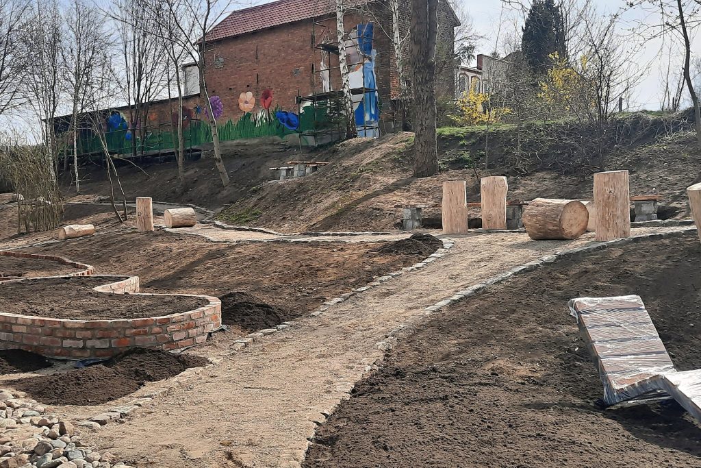 Etap realizacji — układ terenu